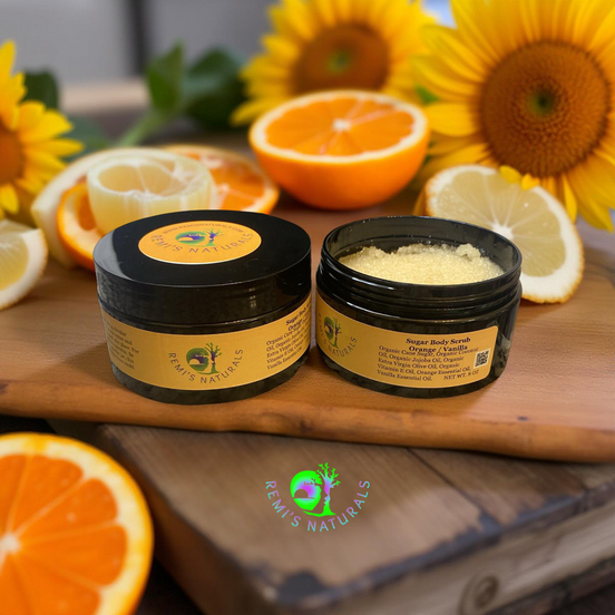 Orange - Vanilla Sugar Scrub image 0