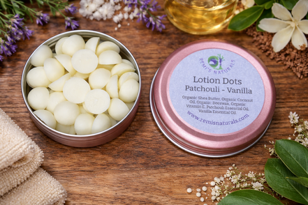 Lotion Dots - Patchouli / Vanilla
