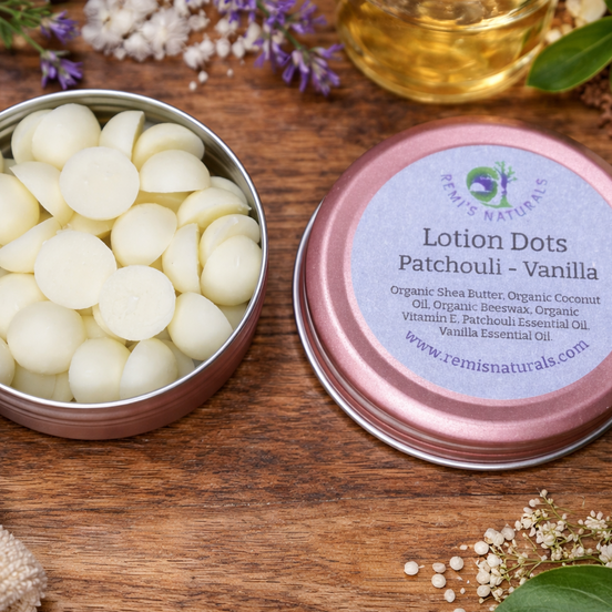 Lotion Dots - Patchouli / Vanilla