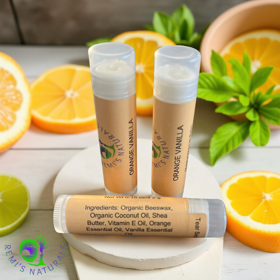 Orange / Vanilla Lip Balm