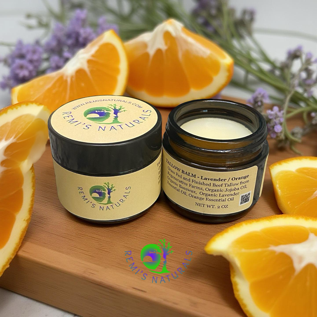 Lavender-Orange Tallow Balm