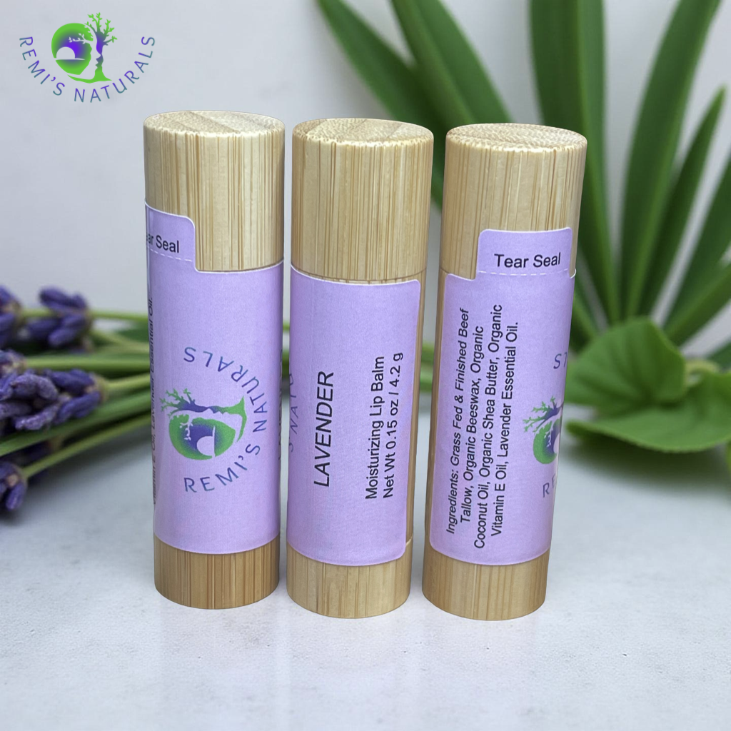 Lavender Tallow Lip Balm