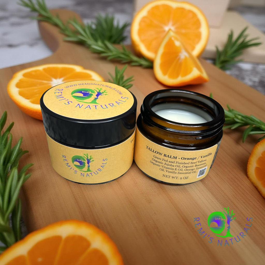 Orange - Vanilla Tallow Balm