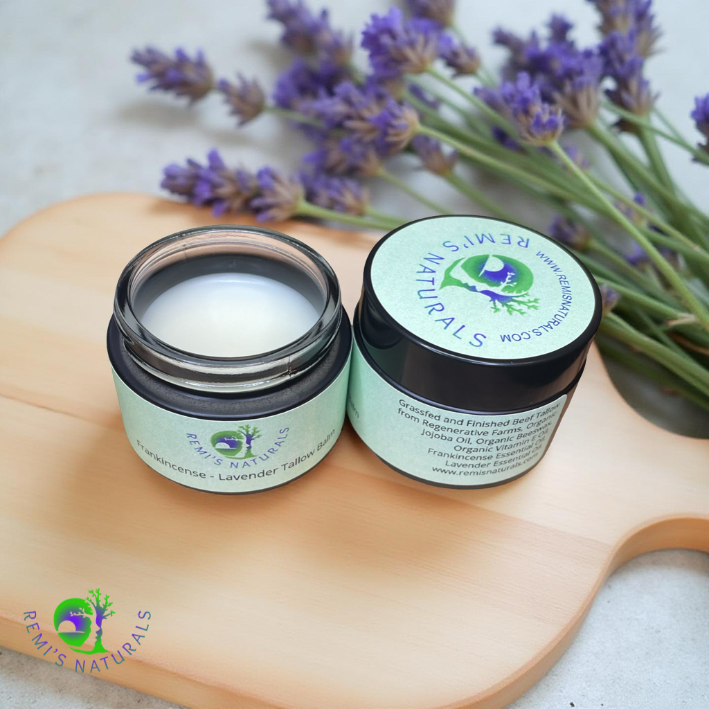 Frankincense- Lavender Tallow Balm