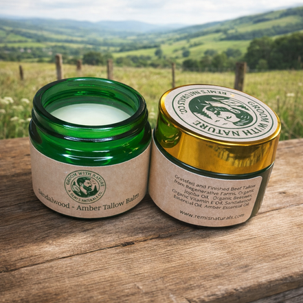 Sandalwood - Amber Tallow Balm