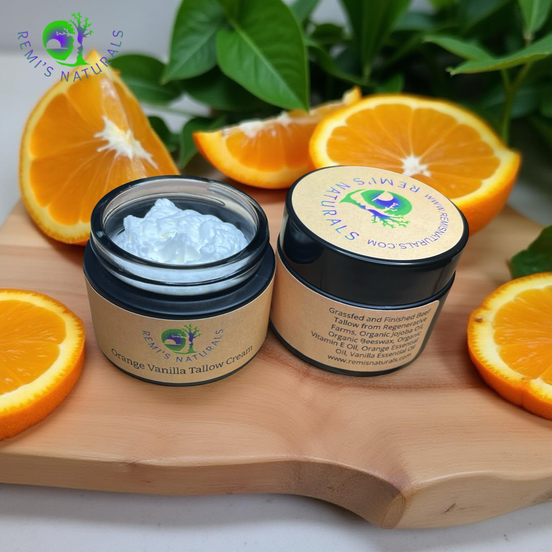 Orange - Vanilla Tallow Cream