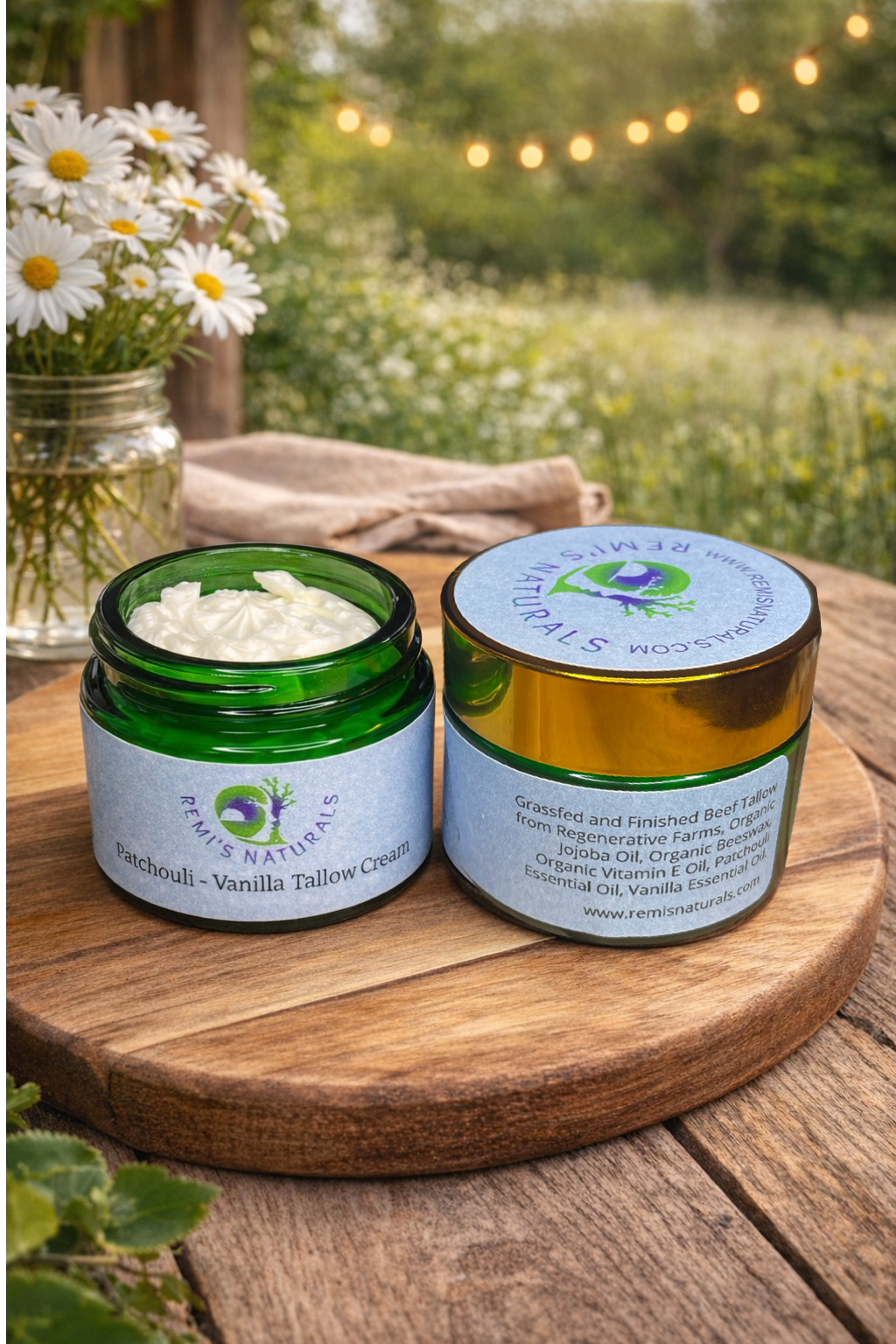 Patchouli - Vanilla Tallow Cream