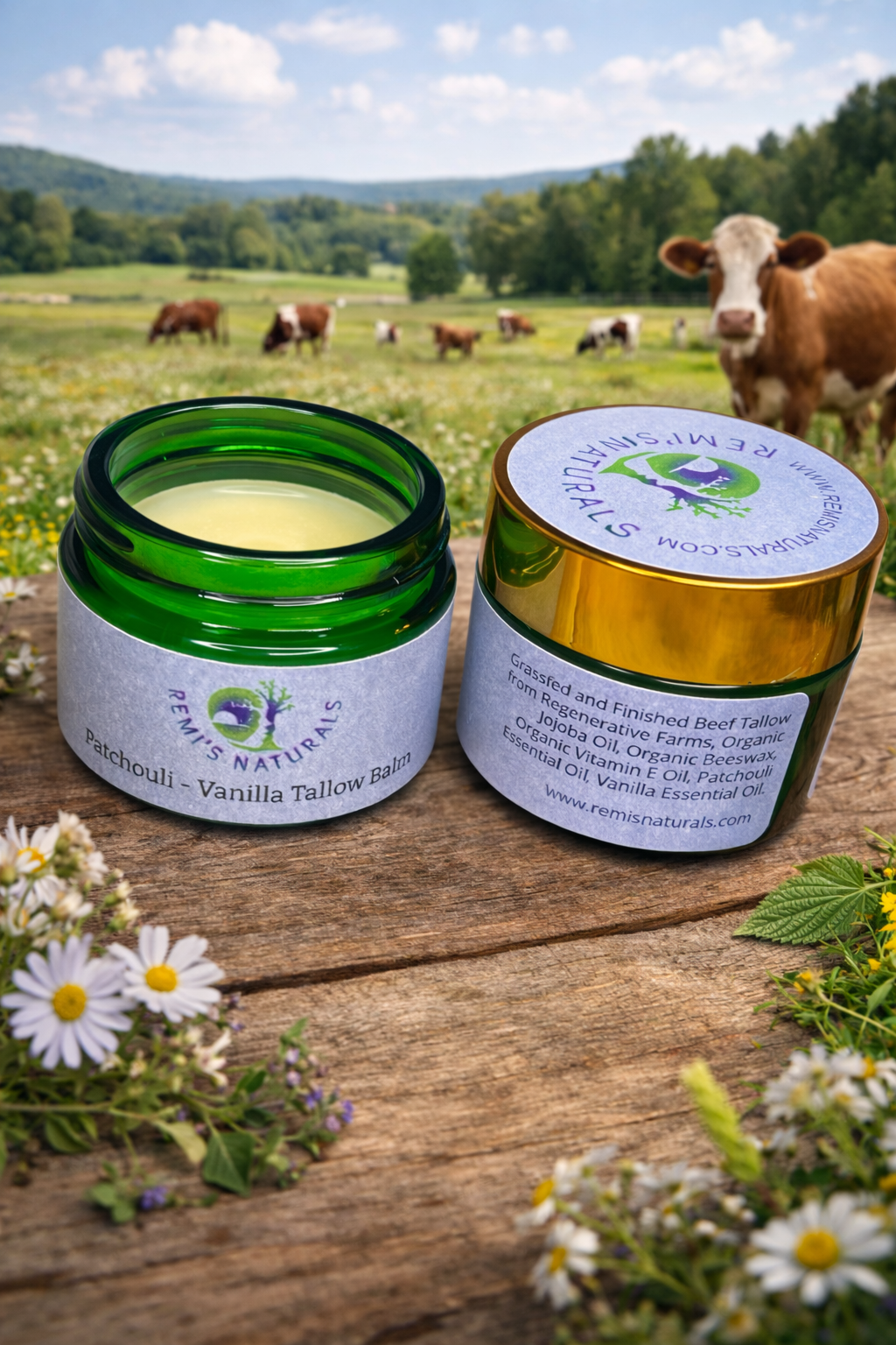 Patchouli - Vanilla Tallow Balm
