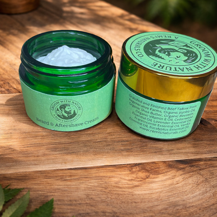 Beard & Aftershave Tallow Cream