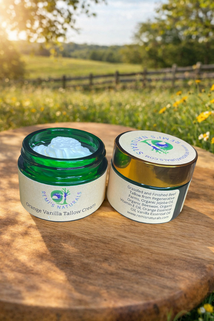 Orange - Vanilla Tallow Cream