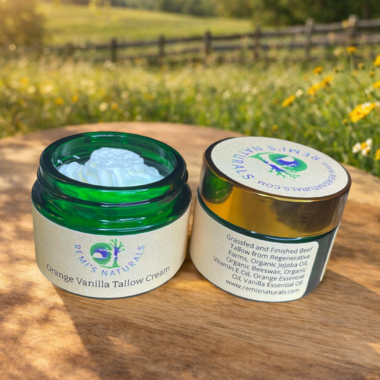 Orange - Vanilla Tallow Cream